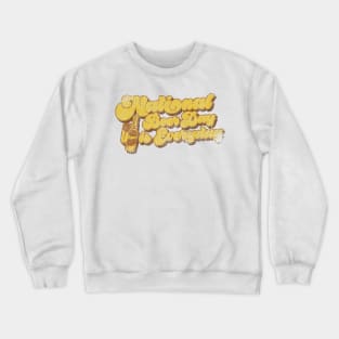 Vintage Distressed National Beer Day is Everyday Crewneck Sweatshirt